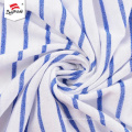 Customized Soft Hand Feel Polyester Stripe Fabric